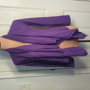 Autumn Cashmere Drape Front Sweater NWT